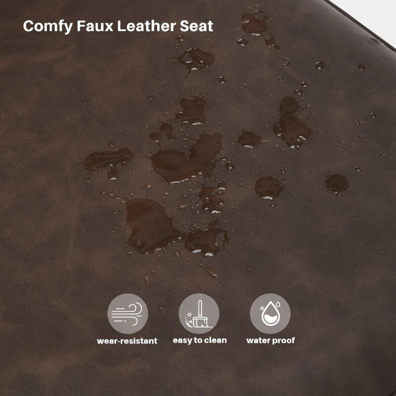 Calais Fogantyús Étkezőszék 2db – Barna Műbőr - BShopyC - U - DC - A0351BR_4