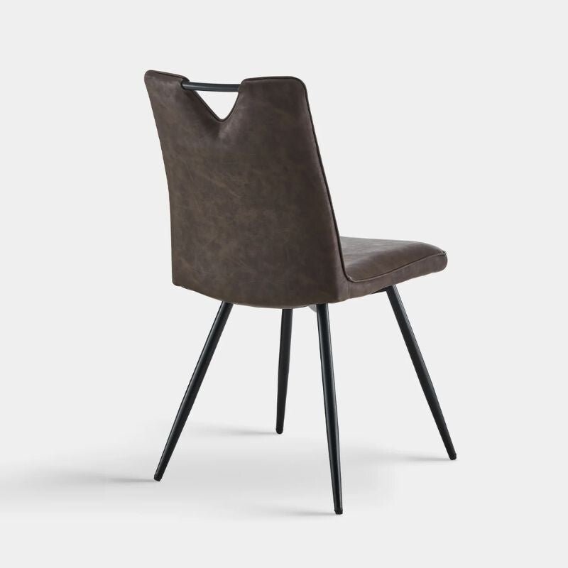 Calais Fogantyús Étkezőszék 2db – Barna Műbőr - BShopyC - U - DC - A0351BR_2