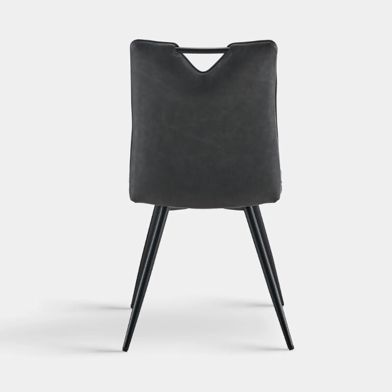 Calais Fogantyús Étkezőszék Szett 2 db – Szürke Műbőr - BShopyC - U - DC - A0351GY_1