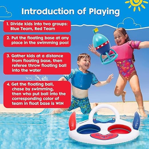 Felfújható UFO Medencejáték - Szórakoztató Nyári Élmény Gyerekeknek - BShopy10130004_3