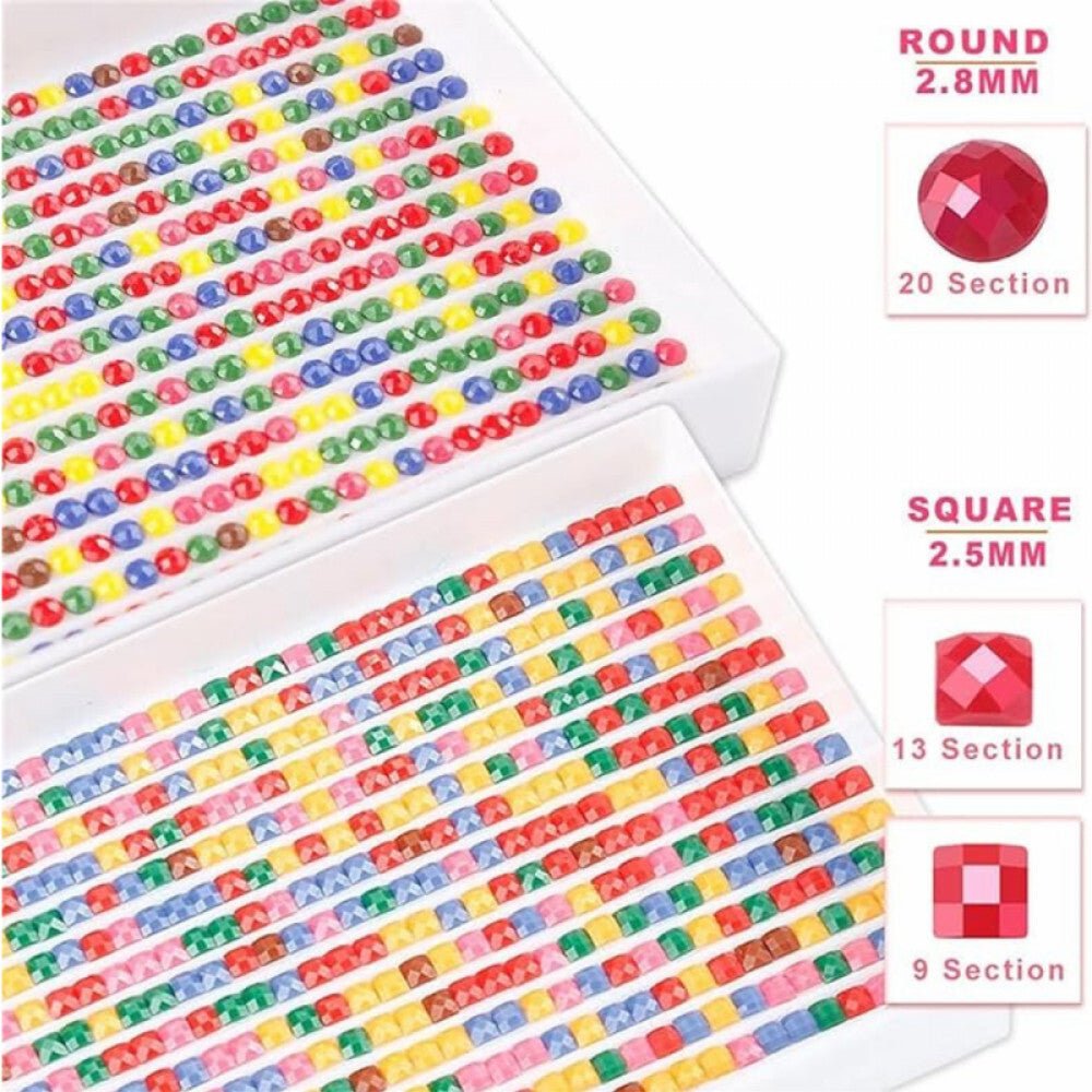 Gyémántfestő Készlet Kiskutya Mintával 50 x 30 cm - BShopyX0010QZVYB_2