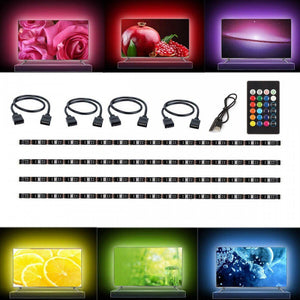 Innolight 4×0,5 m LED Szalag - TV/monitor Háttérvilágítás, Energiatakarékos LED Csík - BShopy