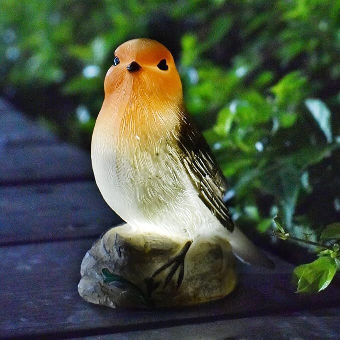 JeeYee Napelemes Kültéri Madár LED Díszlámpa Kertbe, Teraszra, Dekorációhoz - BShopyX001M7FRKL_0