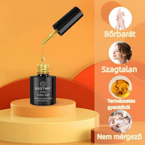 KASTINY 6+3 db - os Gél - lakk Készlet - Teljes Manikűr Szett Otthoni Használatra - BShopy
