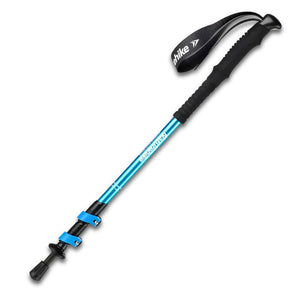 Aluminiowy kij trekkingowy Naturehike – 3-częściowy, 61–135 cm, z rękojeścią EVA, niebieski – BShopy