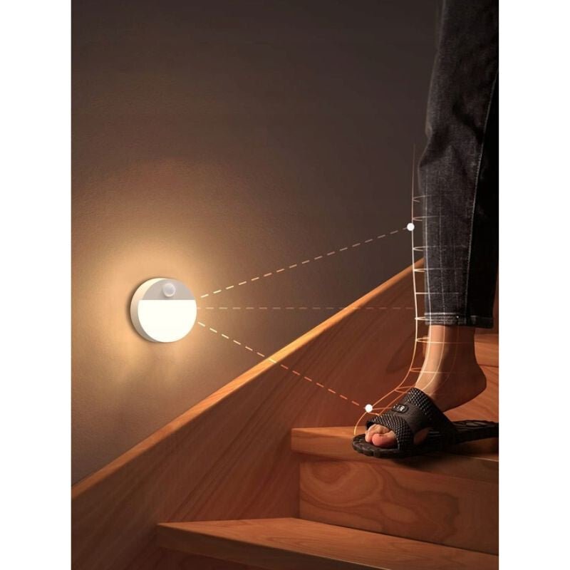 1 db Vezeték Nélküli LED Éjszakai Lámpa – Elemes, PIR Mozgásérzékelővel, Kompakt Világítás - BShopyelemes LED lámpafolyosó éjszakai lámpaLED éjszakai lámpa06977547960484_4