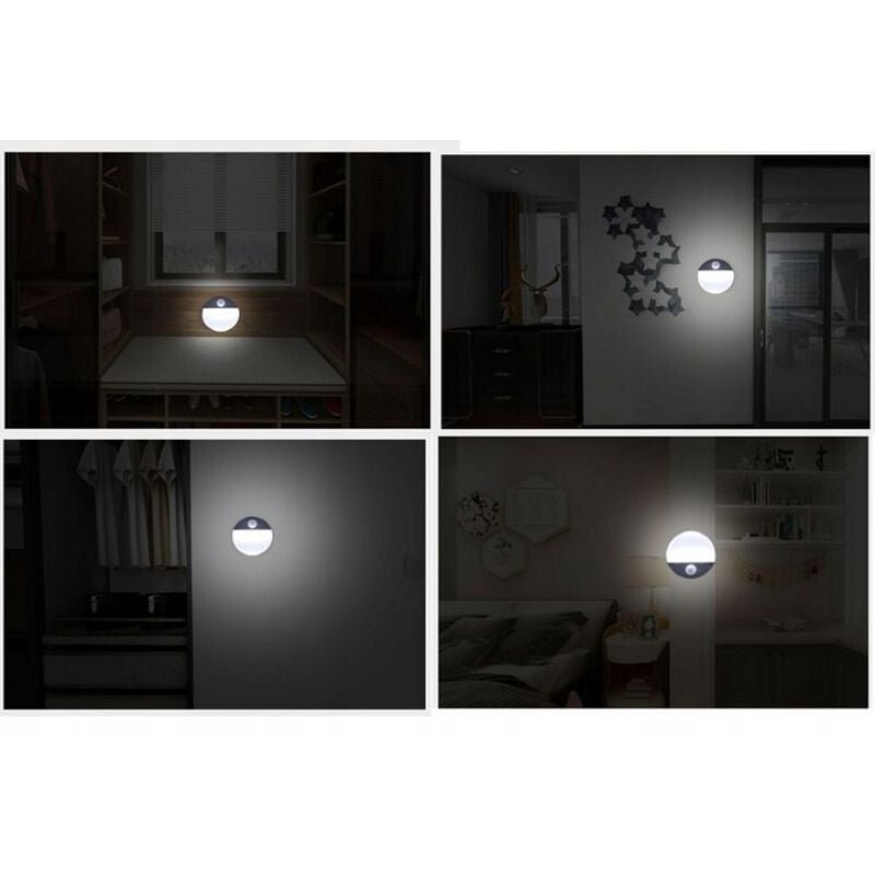 2 db Mozgásérzékelő LED Fali Lámpa – Vezeték Nélküli - BShopy