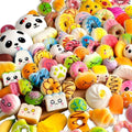 Squishy Zestaw 30 Pluszowych Antystresowych Figurek – Do Przyczepienia do Breloka lub Torebki