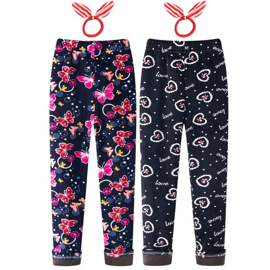 Adorel Téli Polár Gyermek Leggings Szett (2 db) – Pillangó és Szívecske Mintával (140) - BShopygyerek leggings szettgyerek thermo leggingsleggings szettX001LPI8ZF_0