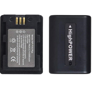 Andoer NP - FV5 Plus Újratölthető Kamerás Akkumulátor 2000mAh - BShopy