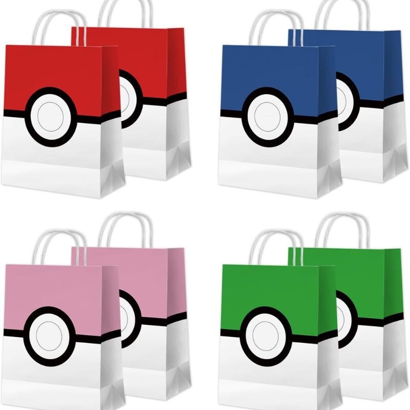 Azyre 16 darabos Pokemon Labda Témájú Születésnapi Ajándéktáska Készlet Gyerekeknek - BShopy