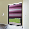 Blux Designer Sötétítő Roló 110x135 cm, Rózsaszín - Fehér Átmenettel - BShopy