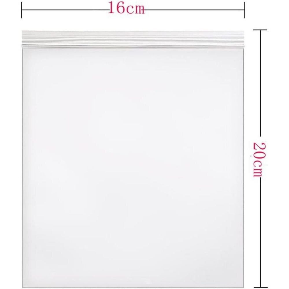BSHOP Simítózáras Tasak 20x16 cm - 100 db Légmentes Tároló Tasak - BShopy