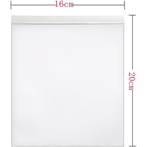 BSHOP Simítózáras Tasak 20x16 cm - 100 db Légmentes Tároló Tasak - BShopy