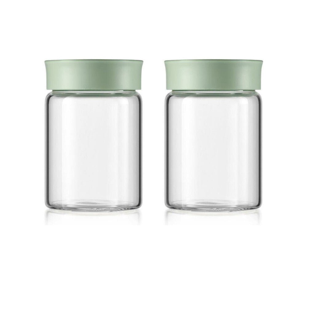 Buydeem CS1002 Szivárgásmentes Üveg Tároló Szett – 2 x 300 ml Fűszertartó és Ételtároló - BShopyG7782 - 6950386605648_0