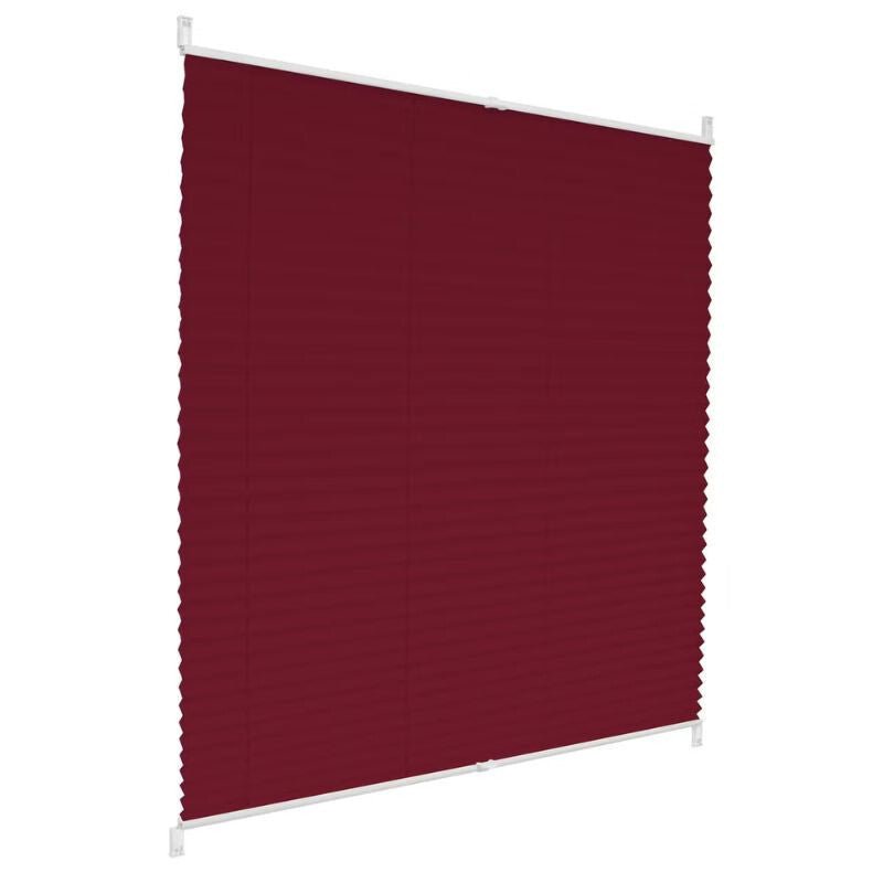 ECD Germany Klemmfix Roló Ablakra 120 x 150 cm - Bordó - BShopy