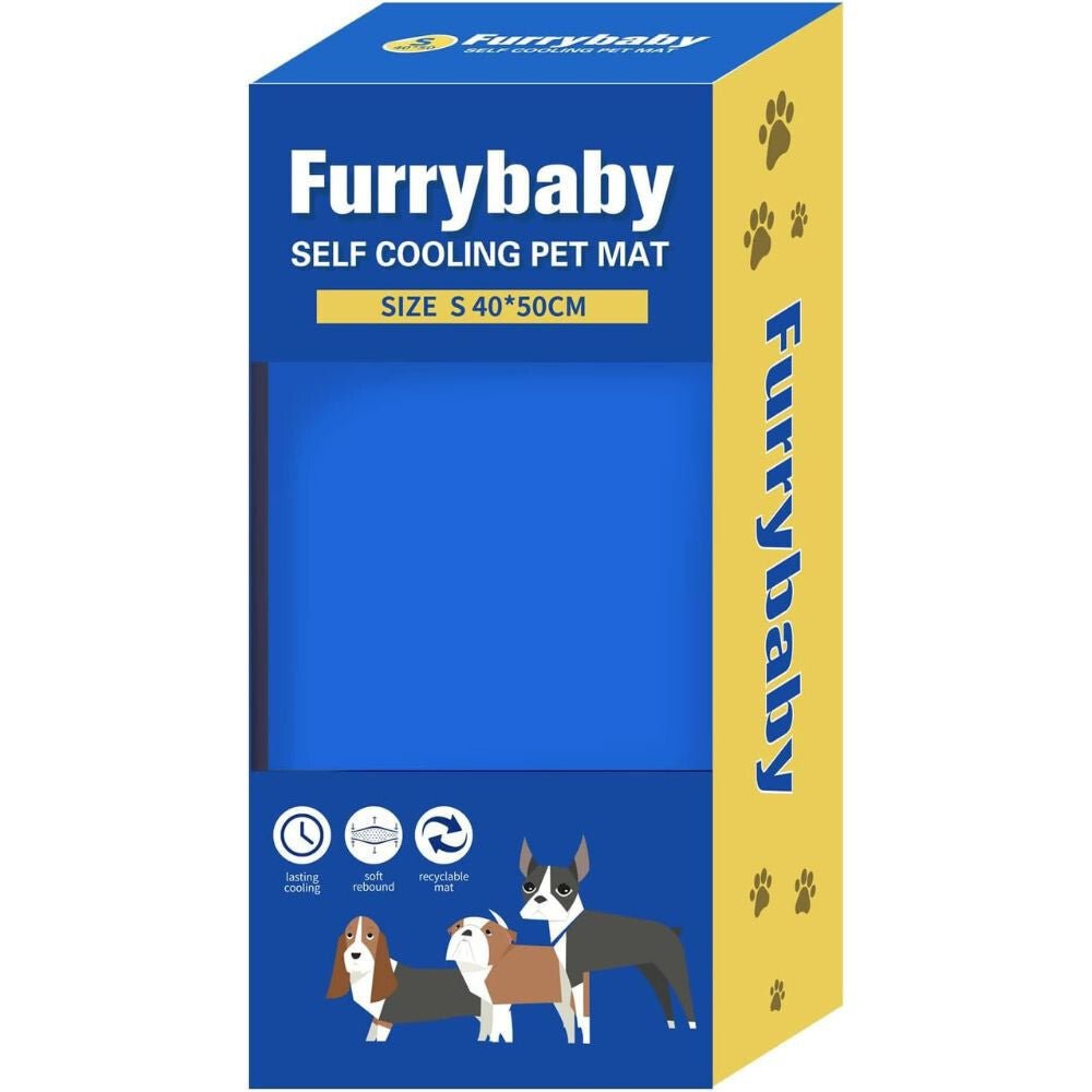 Furrybaby Hűsítő Matrac S - 40×50 cm, Kutyának/Macskának Nyári Meleg Ellen - BShopyX001RX5EWV_0