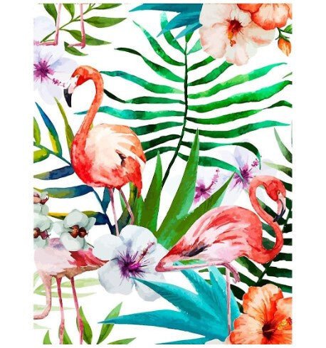 Gyémántfestő Készlet Flamingó Mintával 30x40cm - BShopyX0011Y4HVP_0