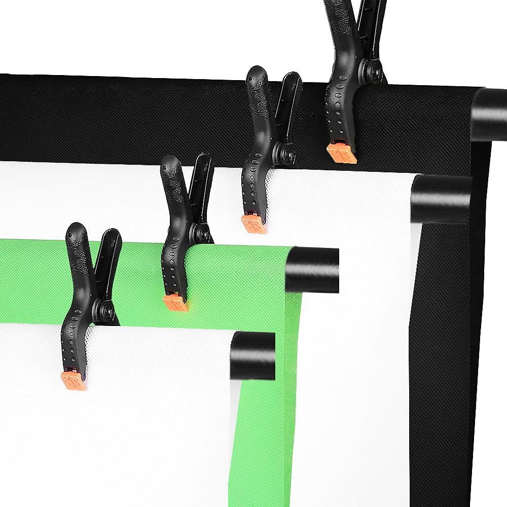 Hakutatz Professzionális Fotóstúdió Szett – Stúdióvilágítással, Háttérrendszerrel, Softboxszal. Állvánnyal és Hordtáskával - BShopyB01MTB3T7Y_6