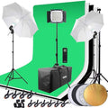 Hakutatz Professzionális Stúdióvilágítás Szett Háttérrendszerrel és Hordtáskával - BShopy