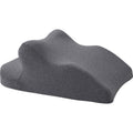 Blux wielofunkcyjna poduszka podpierająca z pianki memory – do podparcia pleców, relaksu i leżenia na brzuchu (65×46×26 cm, ciemnoszara)