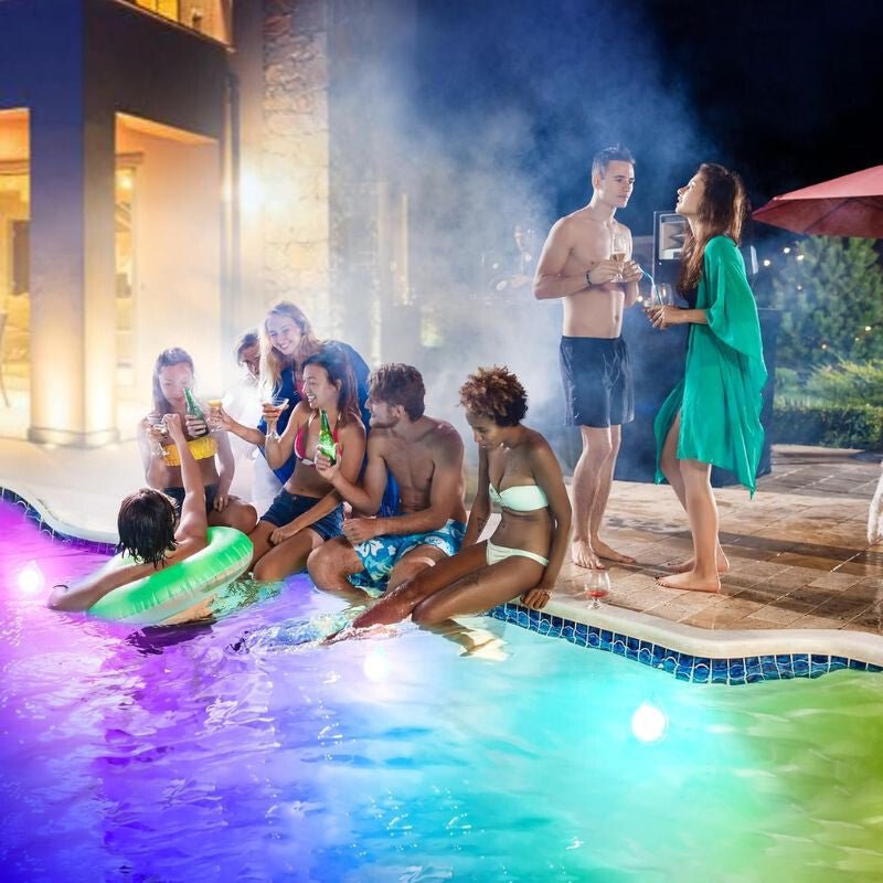 Intelligens Kék LED Medence Lámpa – Vízálló, Energiatakarékos - BShopyX001YXMOV3_5