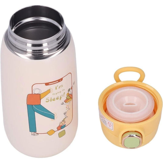 KADIMENDIUM mintás vákuum palack (sárga) - BShopy782453765704_0