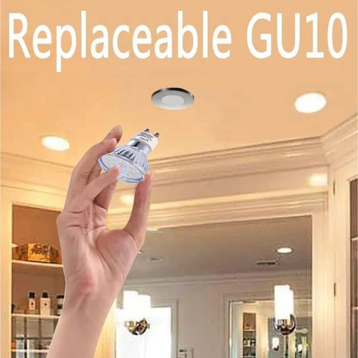 Kambo Süllyesztett Mennyezeti LED Spotlámpa 4 db 6W GU10 Izzókkal - BShopy4895222902852_2