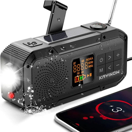 Kayinow Multifunkciós Rádió - Fekete - BShopyB09P78BKBK_0