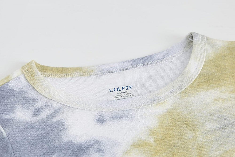 LOLPIP Fiú Hosszúujjú Pamut Pizsama Szett 6 éveseknek 2db (Cápás és Dinós) - BShopyX001F87R87_4