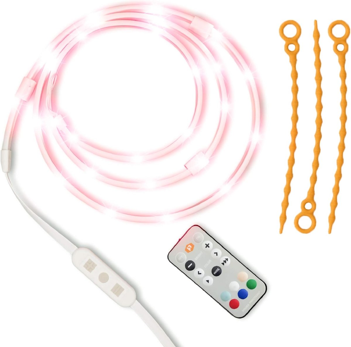 Luminoodle Color RGB Hordozható LED Szalag – Vízálló Kültéri Világítás Távirányítóval - BShopy
