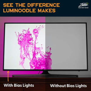 Luminoodle Color RGB TV Háttérvilágítás – Színváltós LED Szalag Monitorokhoz és TV - khez - BShopy