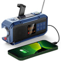 Multifunkciós Hordozható Rádió - Bluetooth, Powerbank, Napelemes, Vészlámpa-BShopy