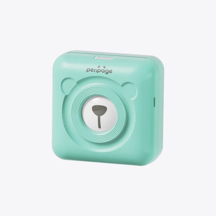 PeriPage Mini Hordozható A6 Fotónyomtató (Türkizkék) - BShopy