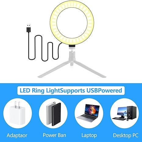 Pozliv 22 cm - es Ringlight Állvány Nélkül - BShopy