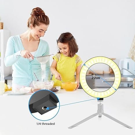 Pozliv 22 cm - es Ringlight Állvány Nélkül - BShopy