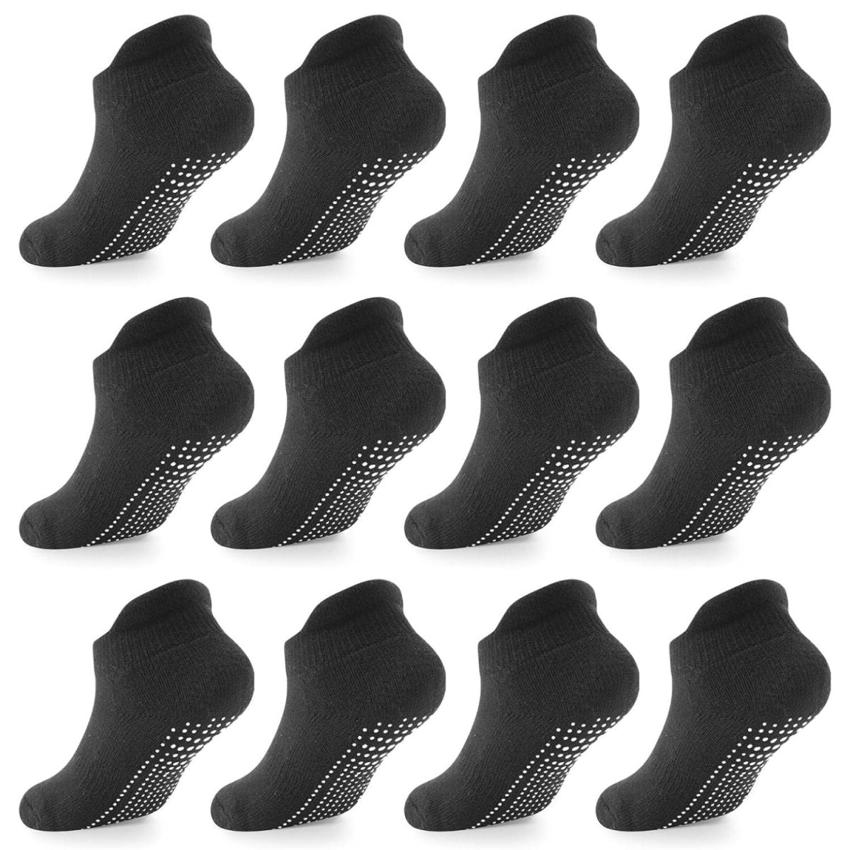 Prémium Csúszásmentes Baba és Gyerek Bokazokni Szett – Párnázott Sarokvédelemmel - BShopy