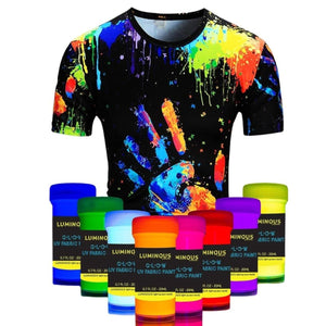 Prémium Fedő Textilfesték Készlet 8x20ml – Választható: Klasszikus, Neon Vagy Foszforeszkáló - BShopy