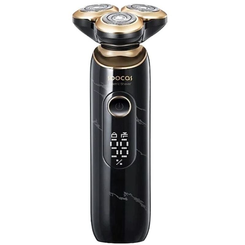 Soocas S32 Fekete Elektromos Szakállvágó Bőrtisztító Tartozékokkal - BShopy6970237663870_0