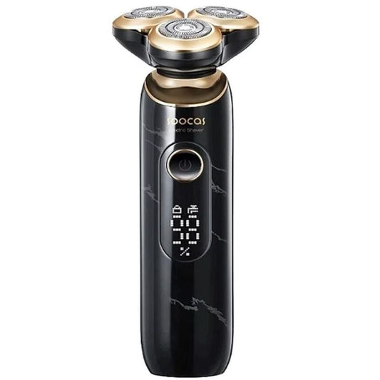 Soocas S32 Fekete Elektromos Szakállvágó Bőrtisztító Tartozékokkal - BShopy6970237663870_0