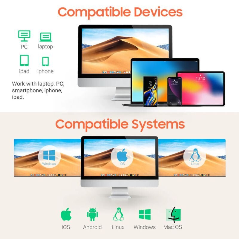 Tera 5200C Mini Lézeres 1D Bluetooth Vonalkódolvasó – Vezeték Nélküli, USB és 2.4G Kapcsolat, Nagy Hatótáv és Tárhely - BShopyTERA1D5200C_6