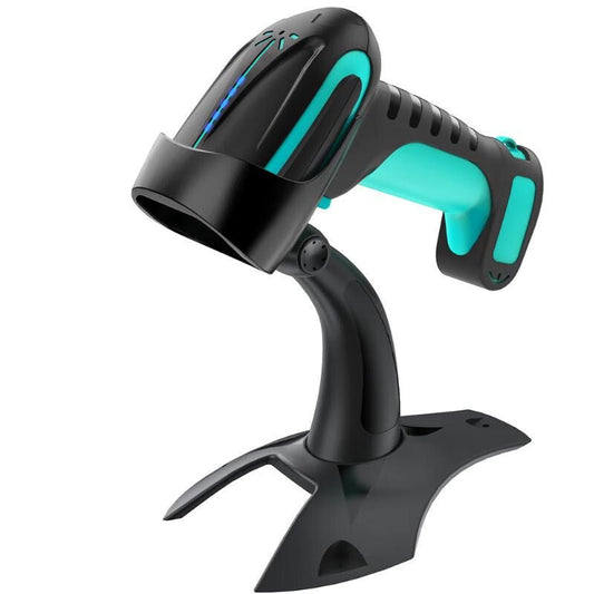 Tera 8100 1D/2D/QR Vezeték Nélküli Vonalkódolvasó – Bluetooth és USB Csatlakozással, Nagy Hatótávval - Kék - BShopyTERA8100BU_0