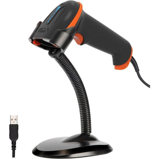 Tera L5100Y - Z USB Lézeres 1D Vonalkódolvasó Állvánnyal – IP65 Por - , Ütés - és Vízálló - BShopyTERAST5100Y_0