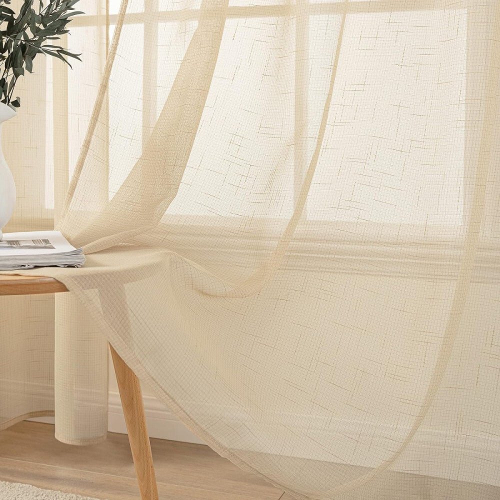 Topfinel Khaki Fényáteresztő Függöny – 2 db, 140×280 cm - BShopy140x280 cmfényáteresztő függönyhálószoba függönyX0017PDSL3_3