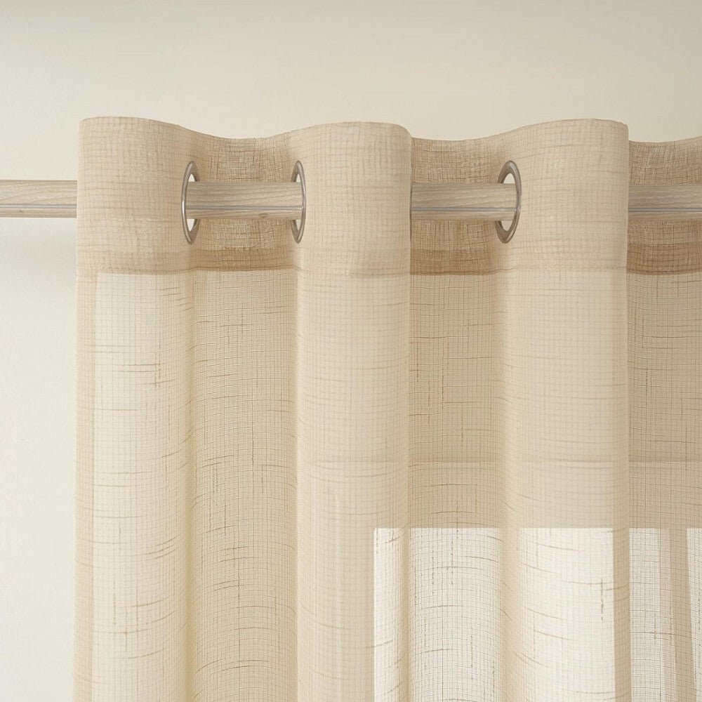 Topfinel Khaki Fényáteresztő Függöny – 2 db, 140×280 cm - BShopy140x280 cmfényáteresztő függönyhálószoba függönyX0017PDSL3_4