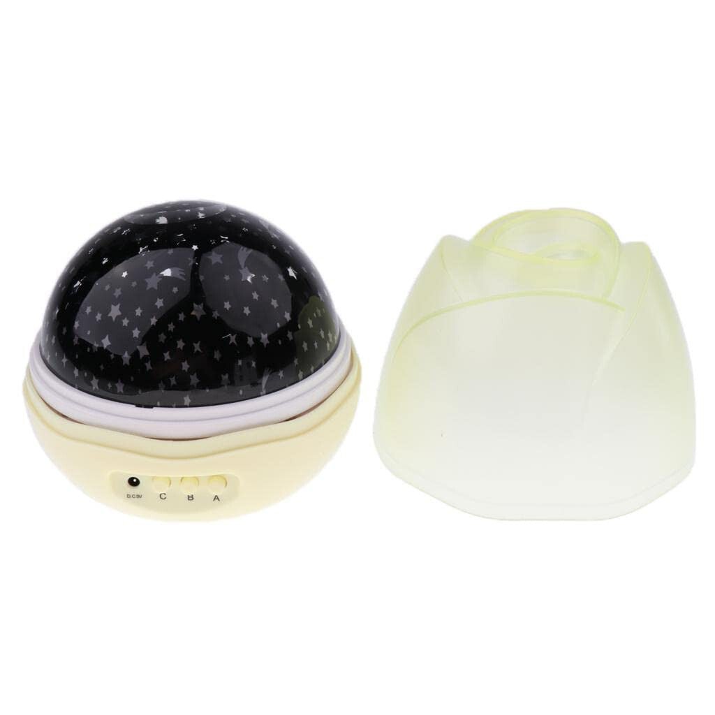 Virág Formájú Projektoros Forgó Éjszakai Lámpa Gyermekeknek - BShopy