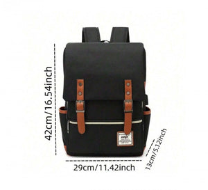 YizHixIn Fekete Utazótáska - Vízálló, Oxford Nylon 15″ Laptoprekesszel-BShopy