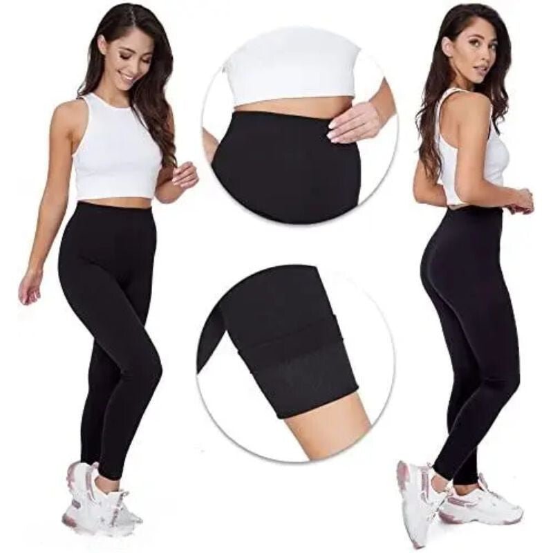 Yulaixuan Női Divatos Pamut Harisnyanadrág - 2 db Fekete, Rugalmas És Kényelmes - BShopy2 db - os harisnya szettfekete harisnyakényelmes harisnyanadrágX0013RZ0K7_2