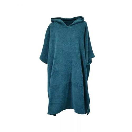 Ręcznik Poncho Eono z kapturem unisex (granatowy)