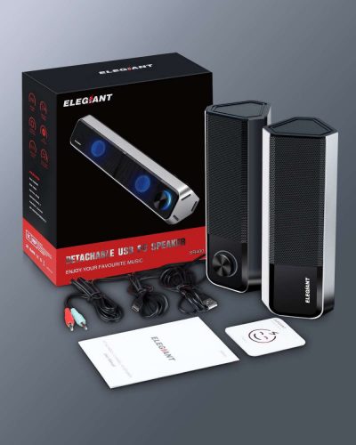ELEGIANT SR400 BT5.0Głośnik Bluetooth HiFi Stereo 2 szt